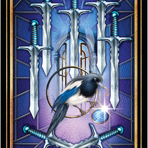 Tarot Decoratif Deck and Book Set, Smith-Waite Tarot, Tarot de Marseille - Picture 9 of 14